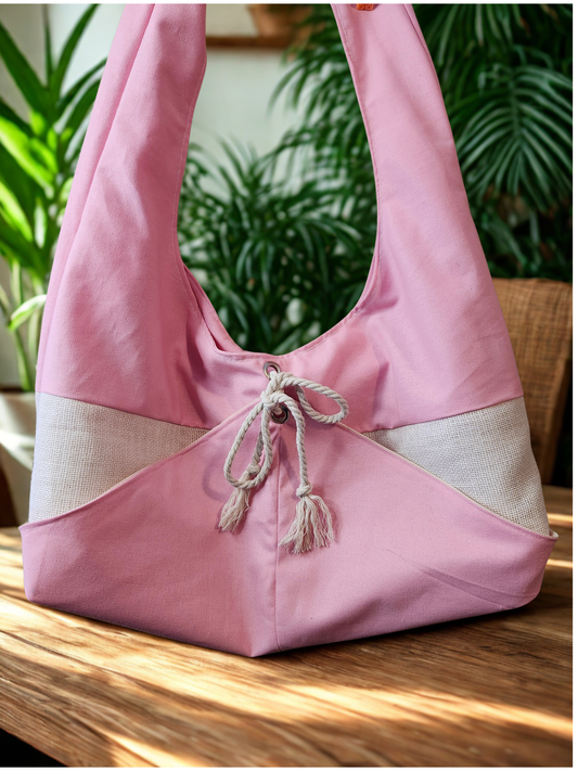 Pink and Cream- Harvest Bag Orignial