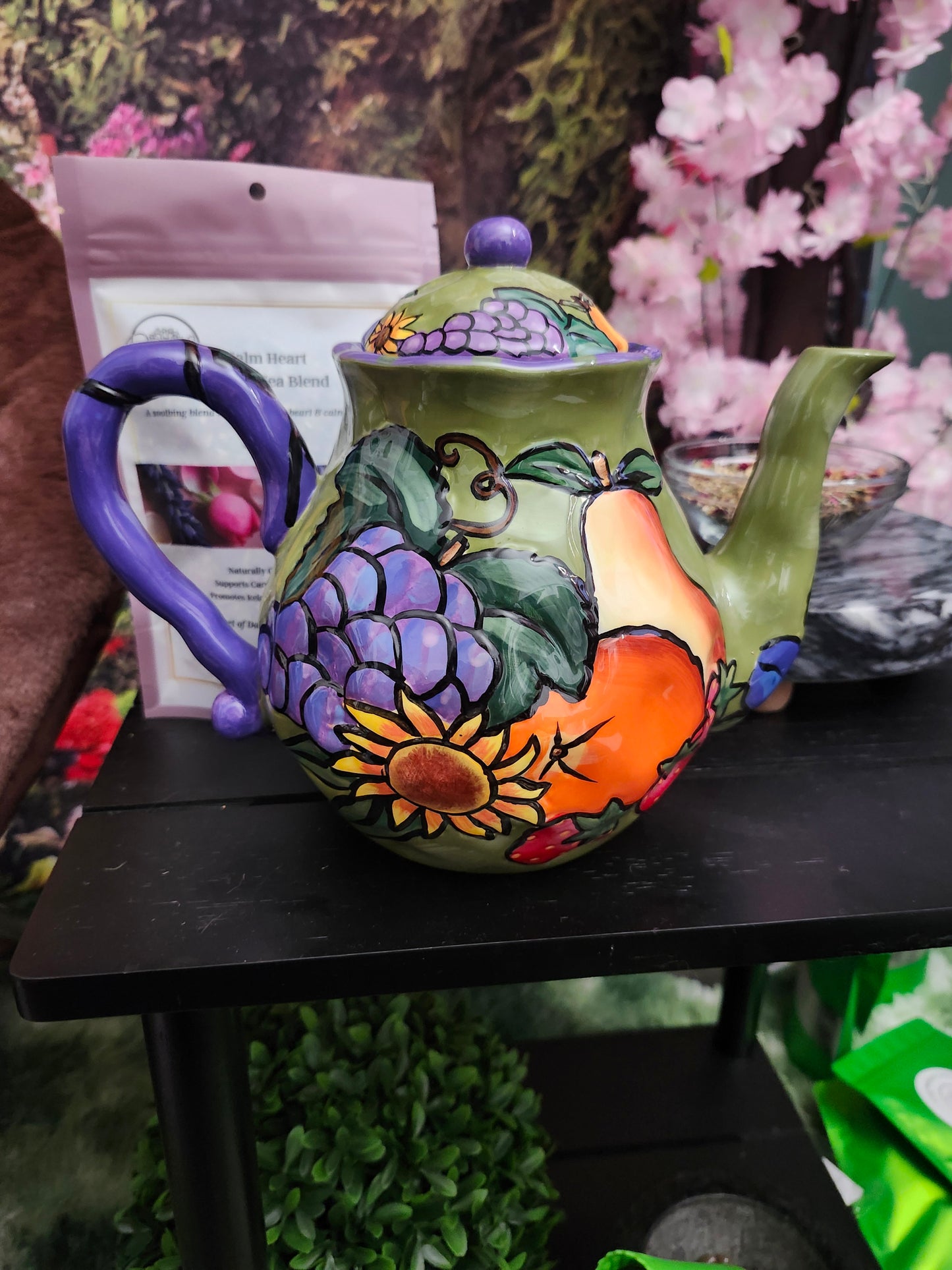 Bella Casa Ceramic Teapot