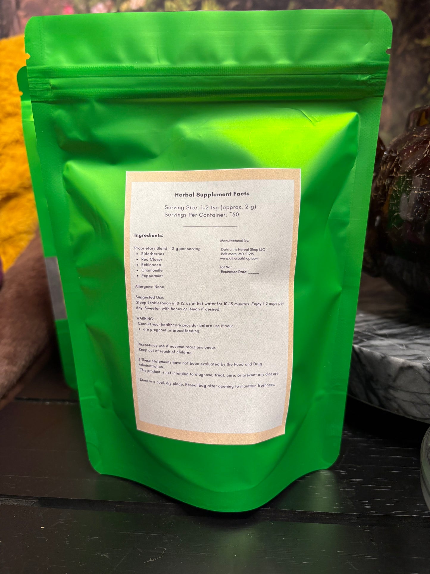 Berry Clover Immune Tea