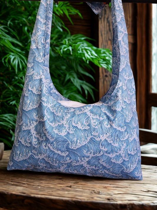 Ocean Waves- Tote bag