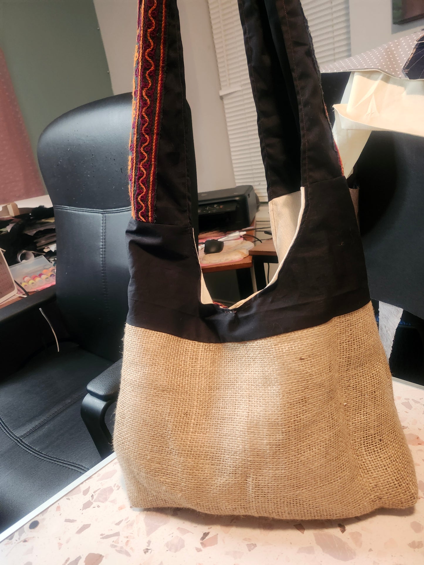 Button Down Tote Bag