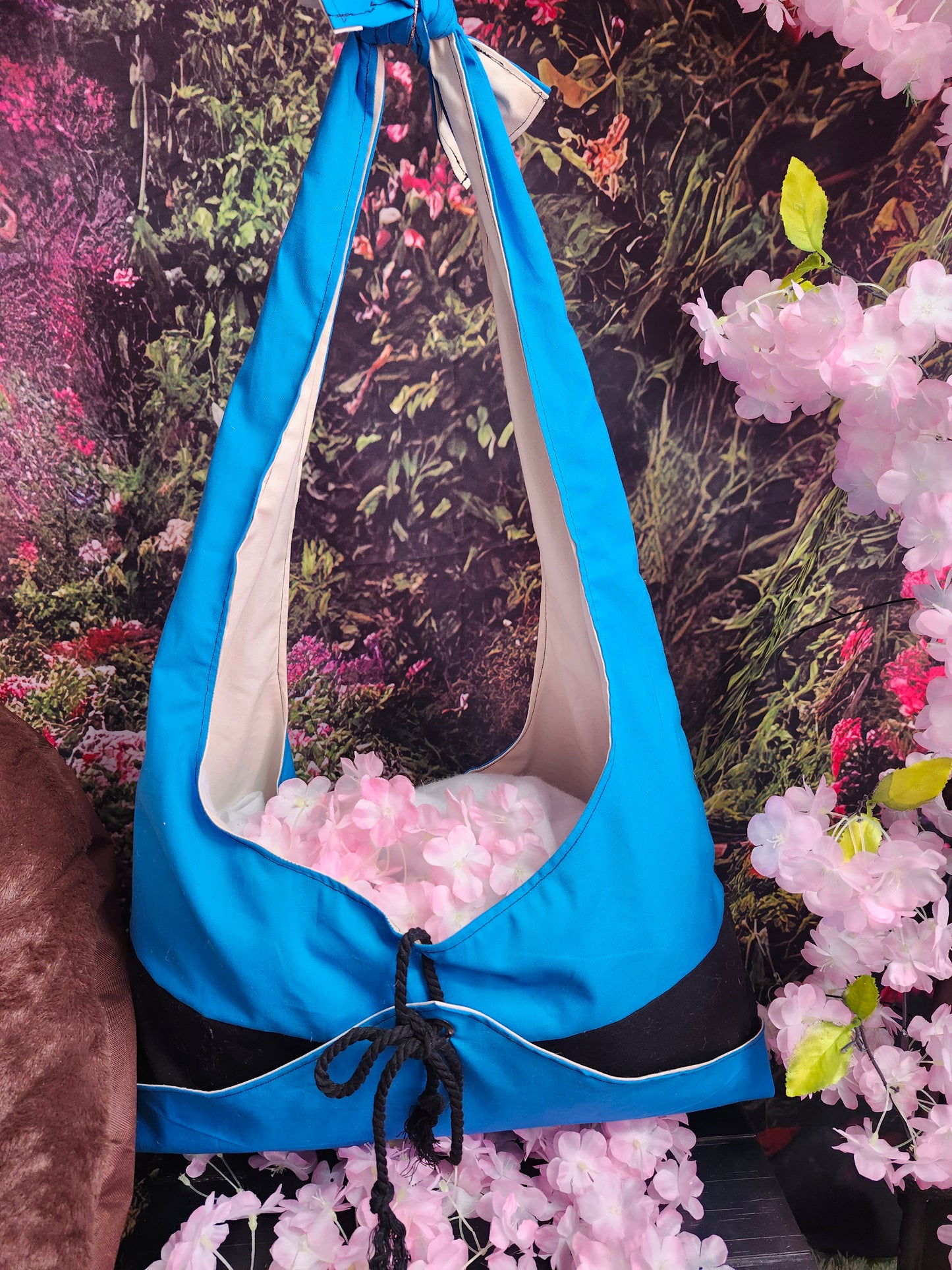Black and Blue- Original Harvest Bag